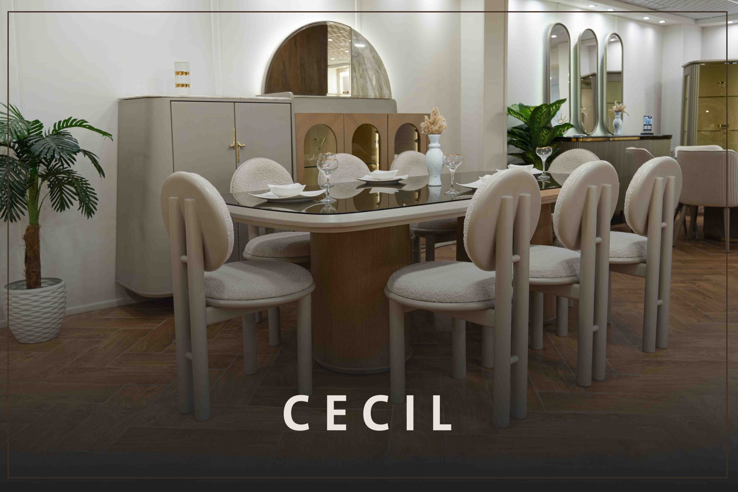 غرفة سفرة Cecil